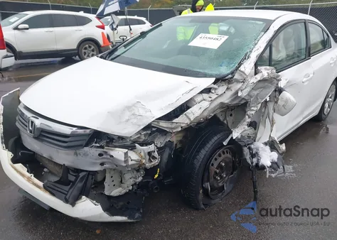 2012 Honda Civic Lx from USA, damaged, VIN 2HGFB2F54CH564237